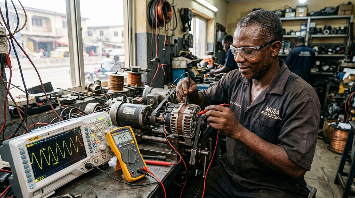 Tokunbo vs. OEM Alternators: Diagnostic Guidelines for West African Auto Workshops